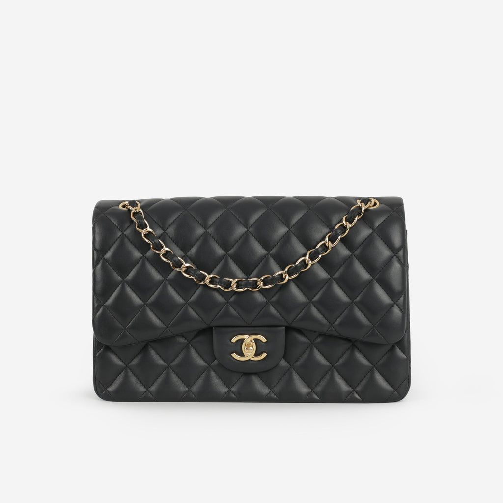 Chanel Classic Flap Bag - Jumbo Classic Flap | Gold Hardware