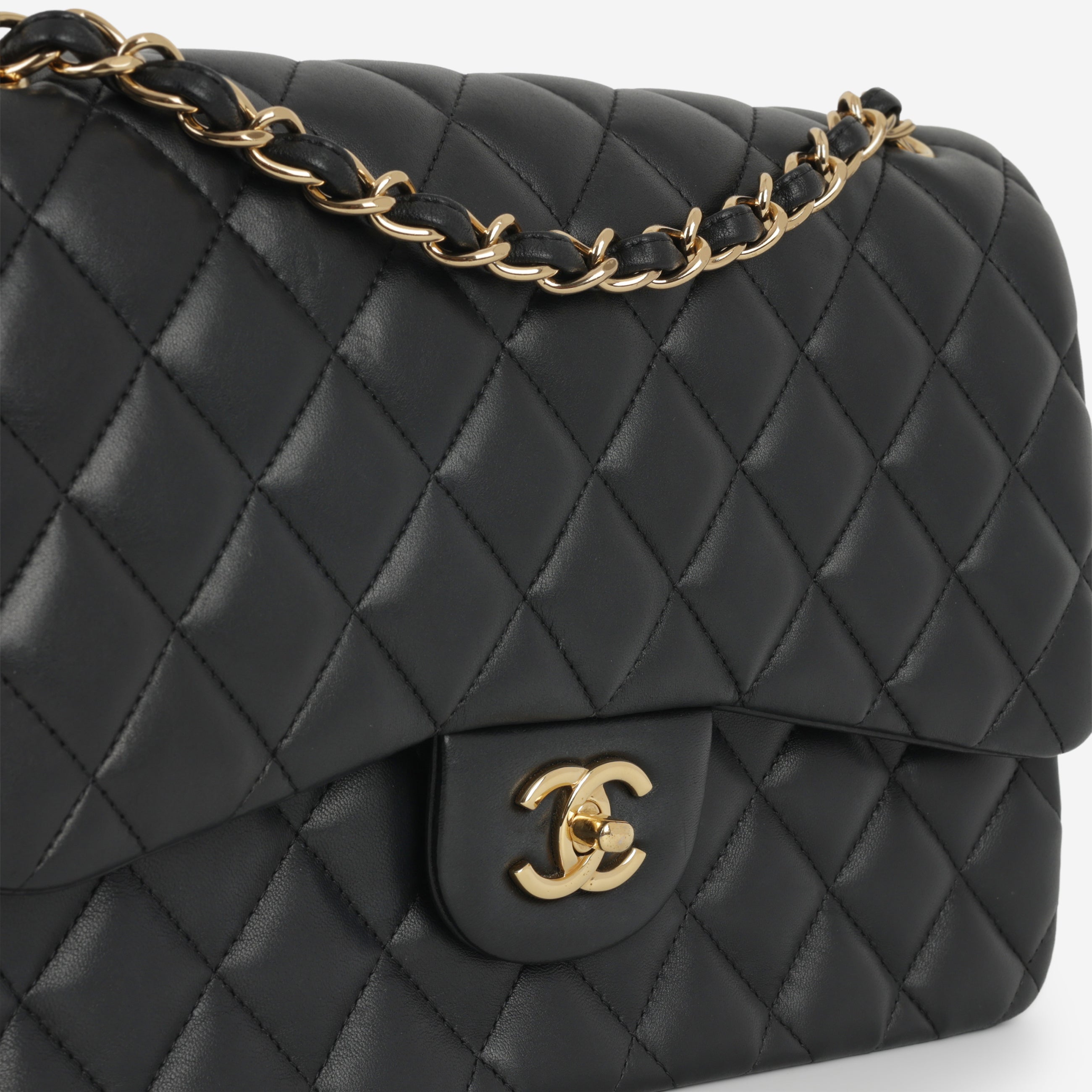 Chanel Classic Flap Bag - Jumbo Classic Flap | Gold Hardware