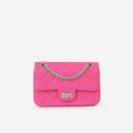 Chanel Mini 2.55 Reissue 224 - Pink Goatskin | Silver Hardware