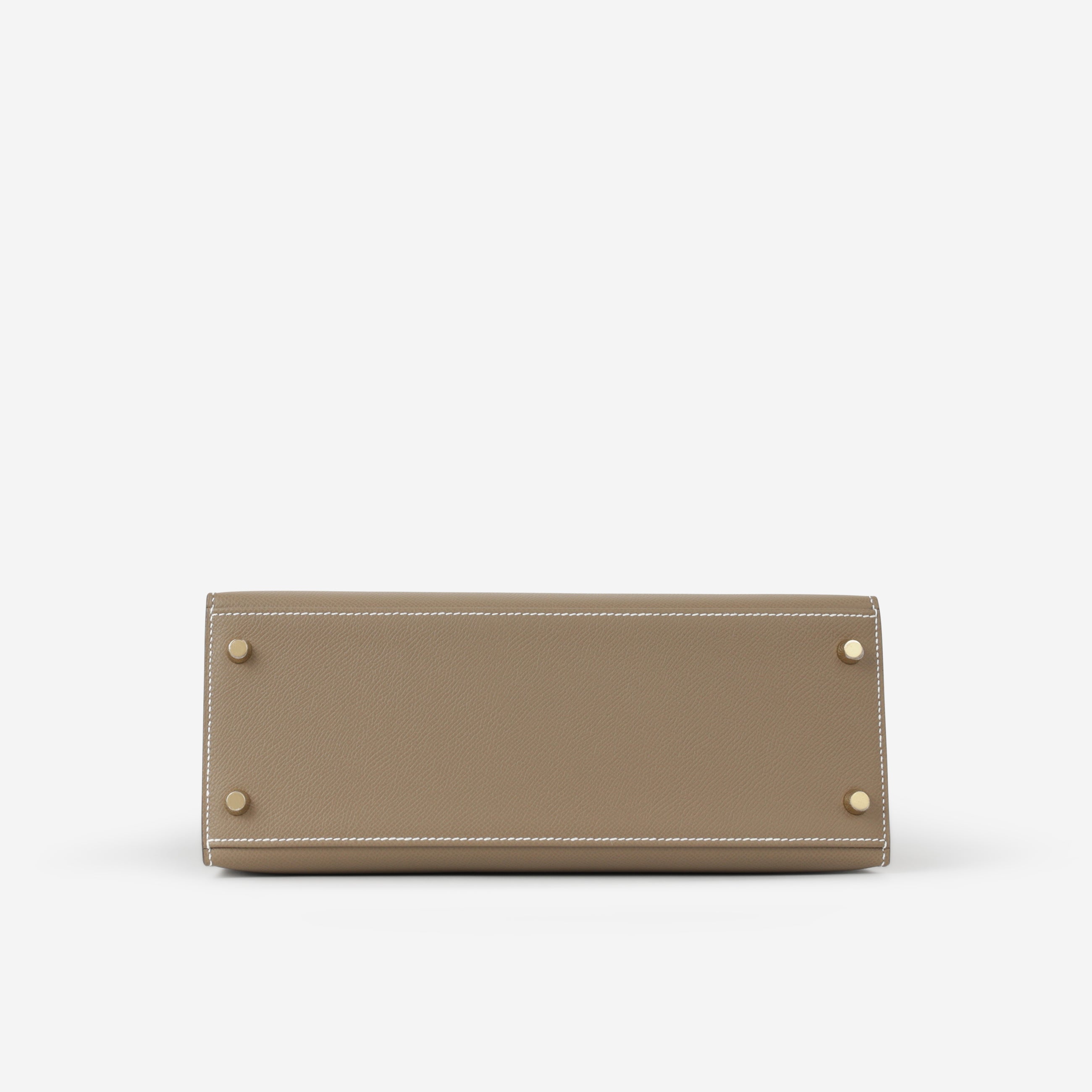 Hermès Kelly 28 - Etoupe Epsom | Gold Hardware