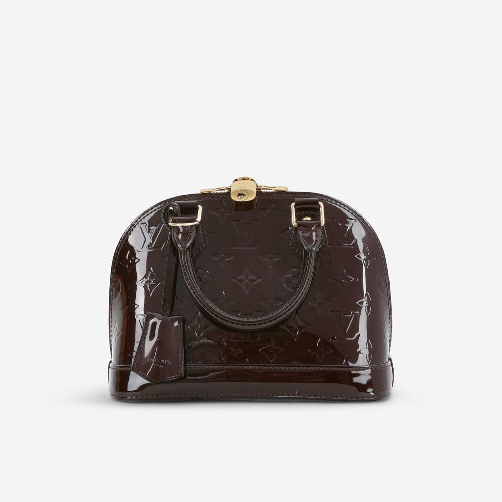 Louis Vuitton Alma BB - Amarante Vernis | Gold Hardware