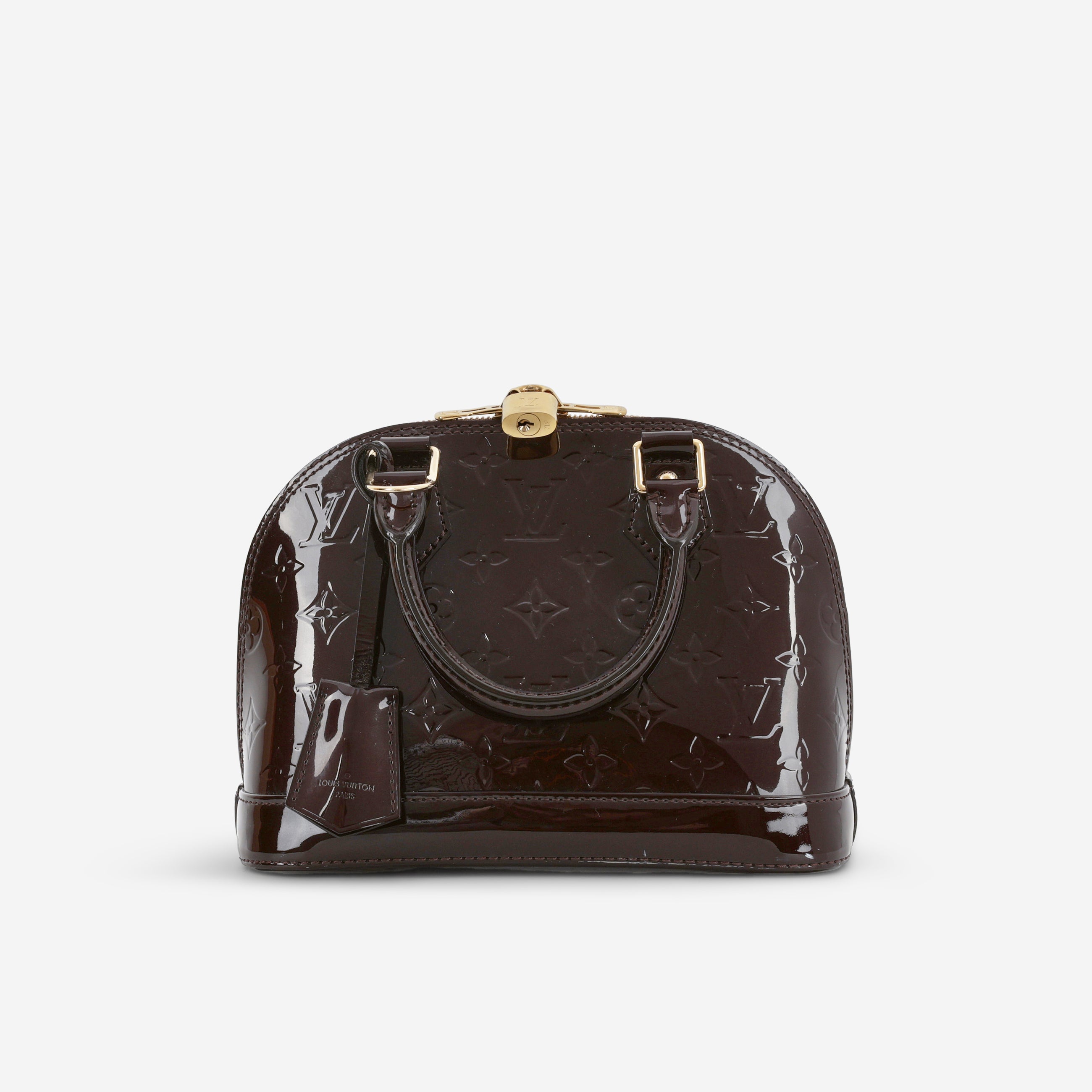Louis Vuitton Alma BB - Amarante Vernis | Gold Hardware