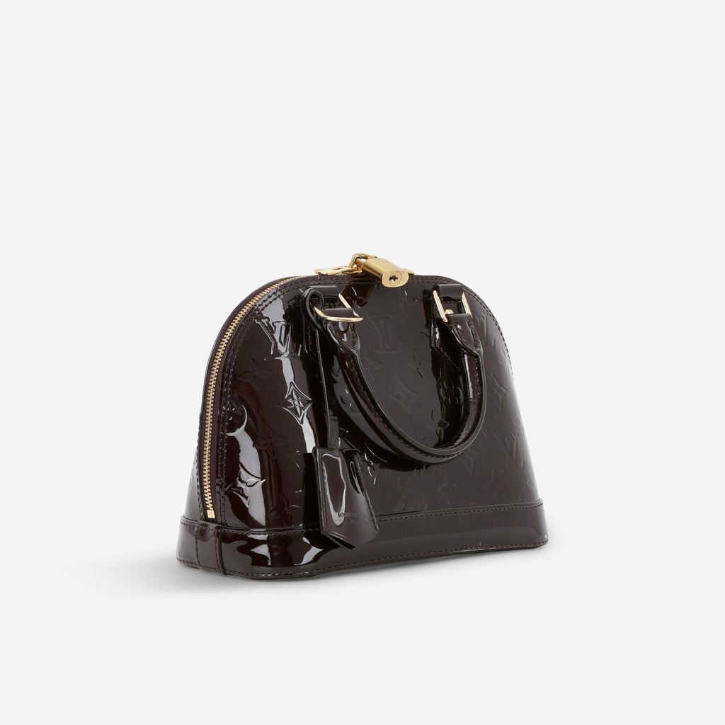 Louis Vuitton Alma BB - Amarante Vernis | Gold Hardware