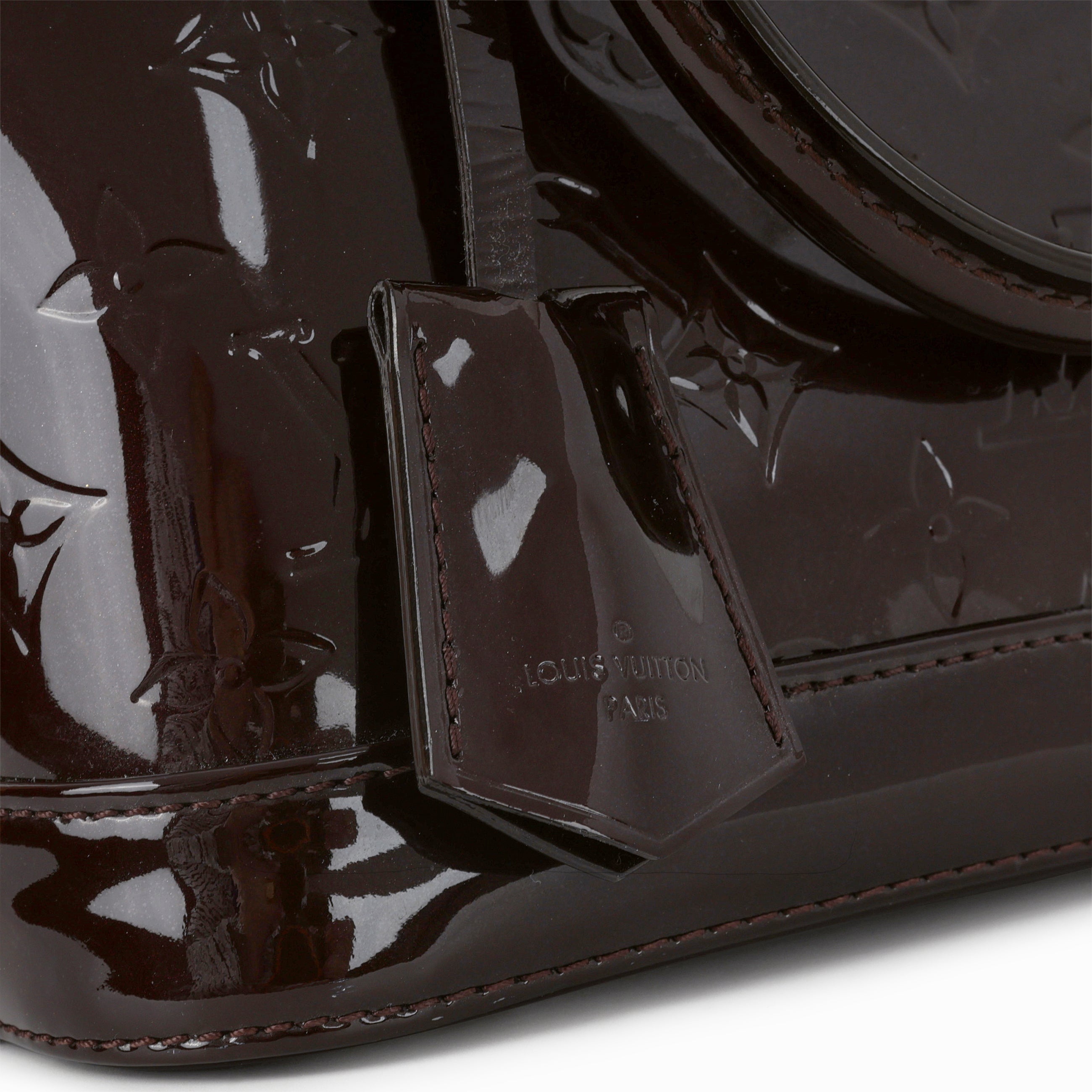Louis Vuitton Alma BB - Amarante Vernis | Gold Hardware