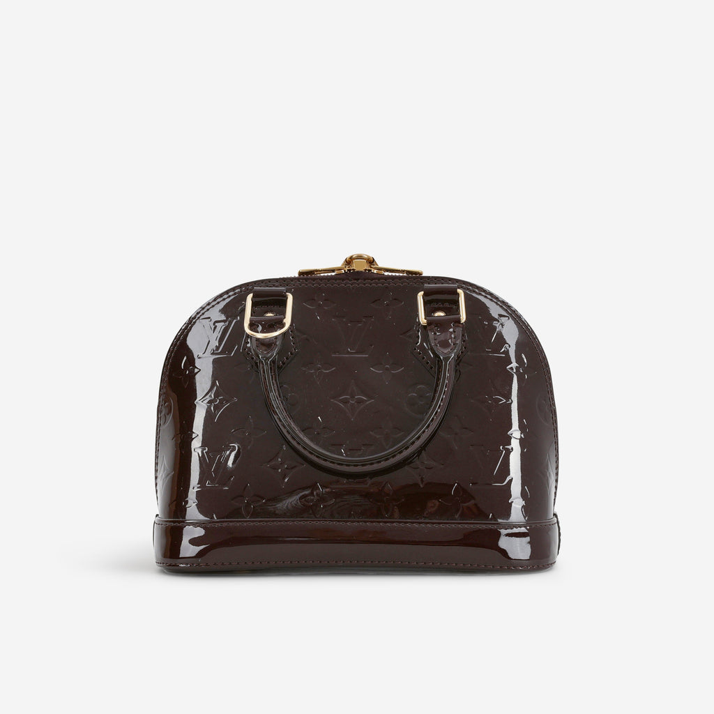 Louis Vuitton Alma BB - Amarante Vernis | Gold Hardware