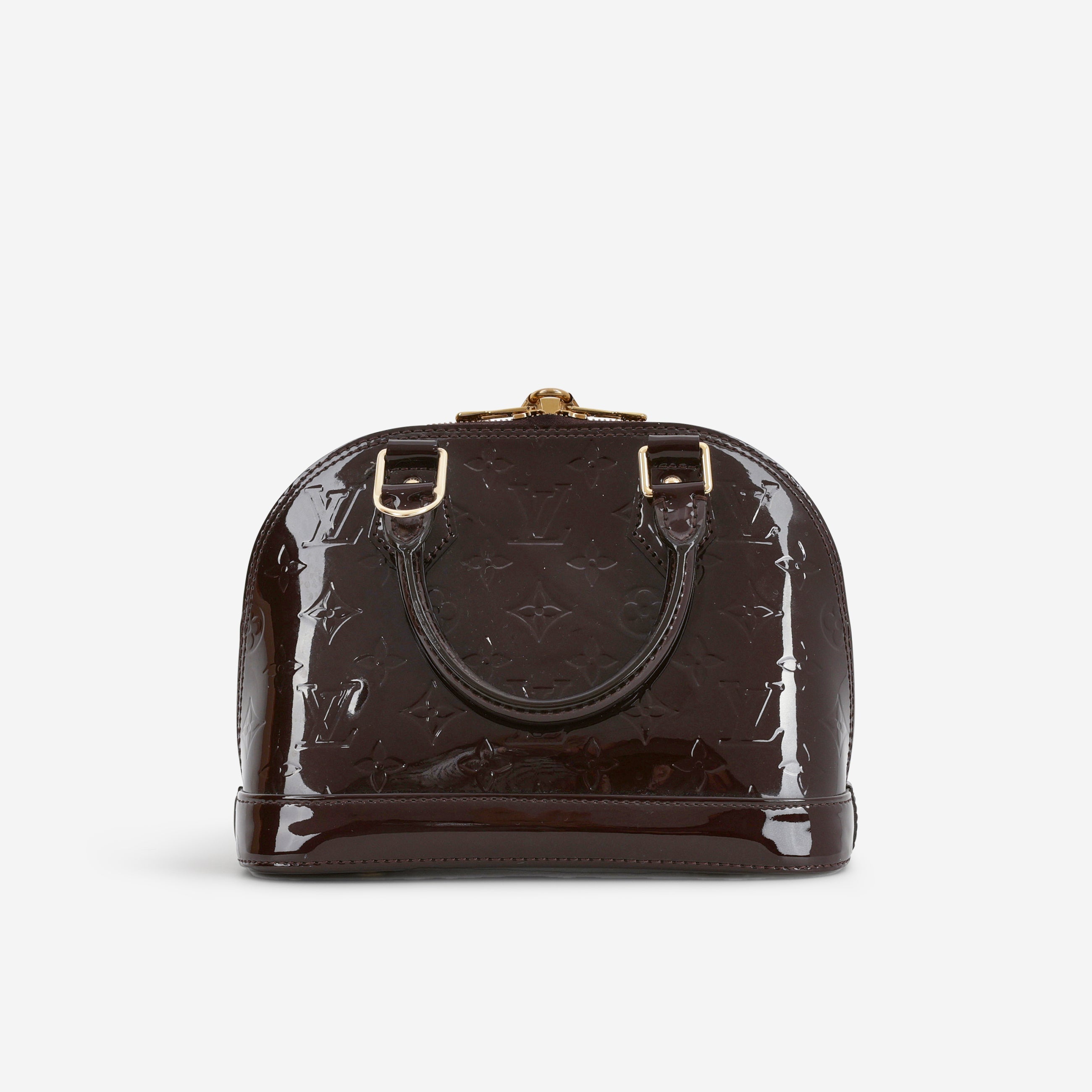 Louis Vuitton Alma BB - Amarante Vernis | Gold Hardware