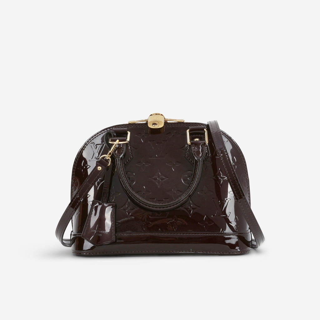Louis Vuitton Alma BB - Amarante Vernis | Gold Hardware