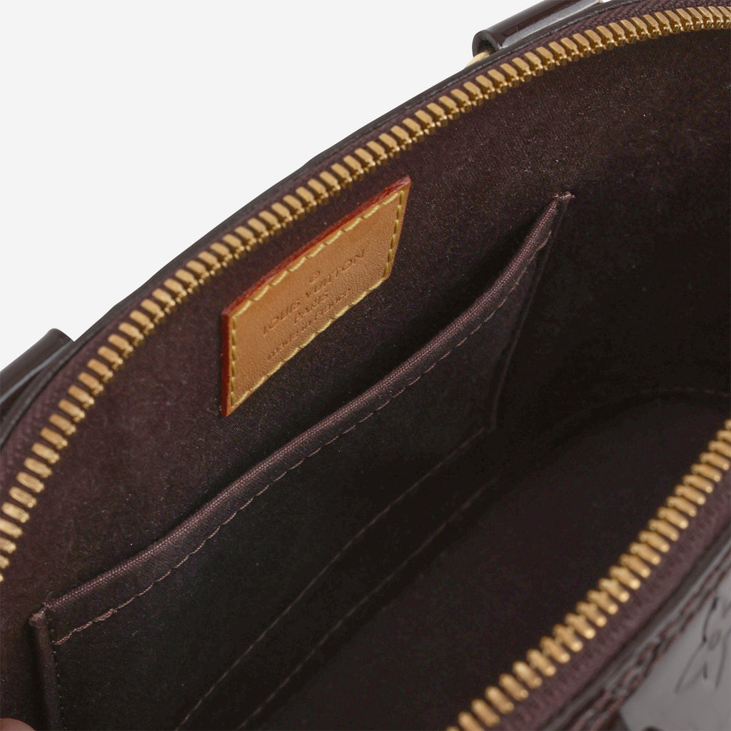 Louis Vuitton Alma BB - Amarante Vernis | Gold Hardware