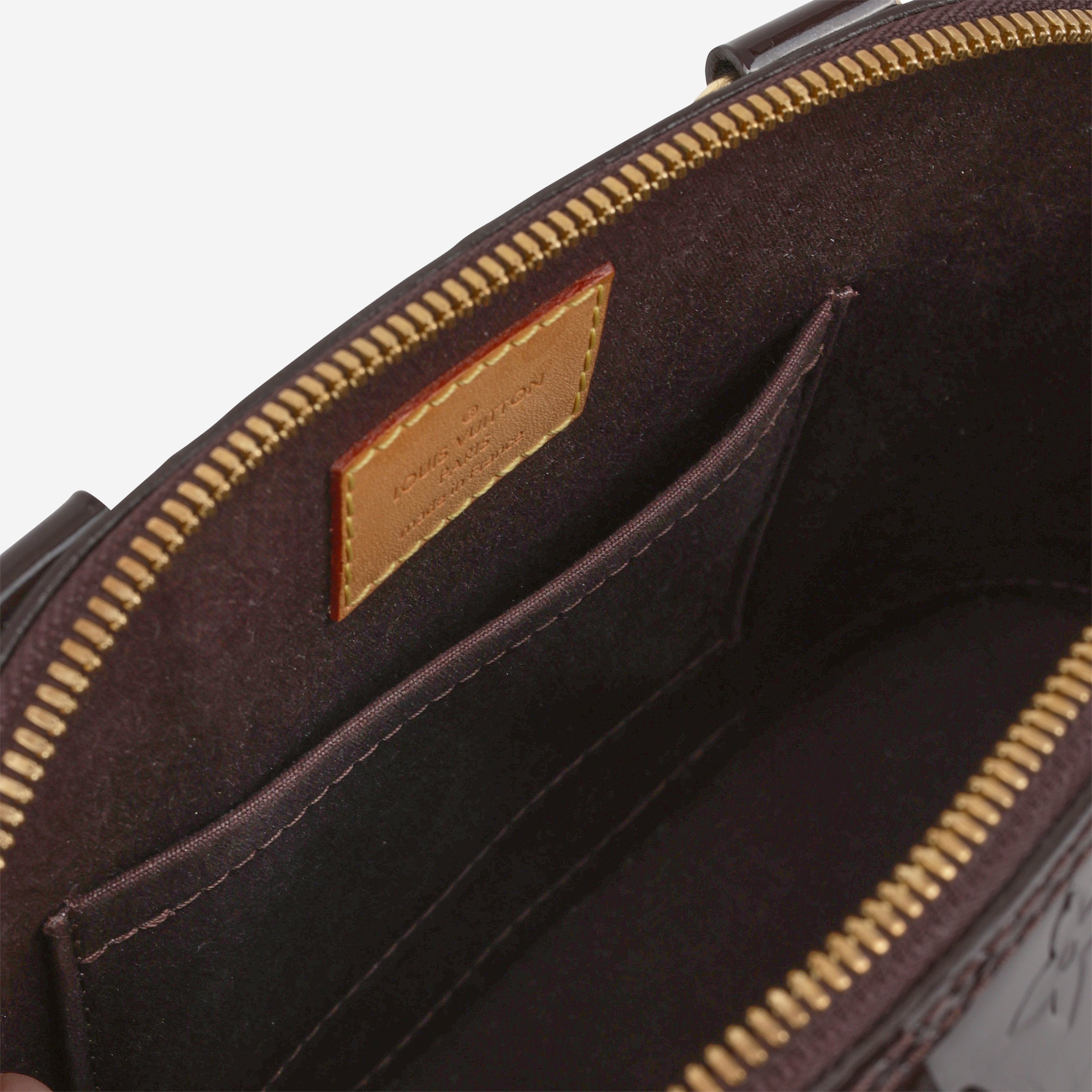 Louis Vuitton Alma BB - Amarante Vernis | Gold Hardware