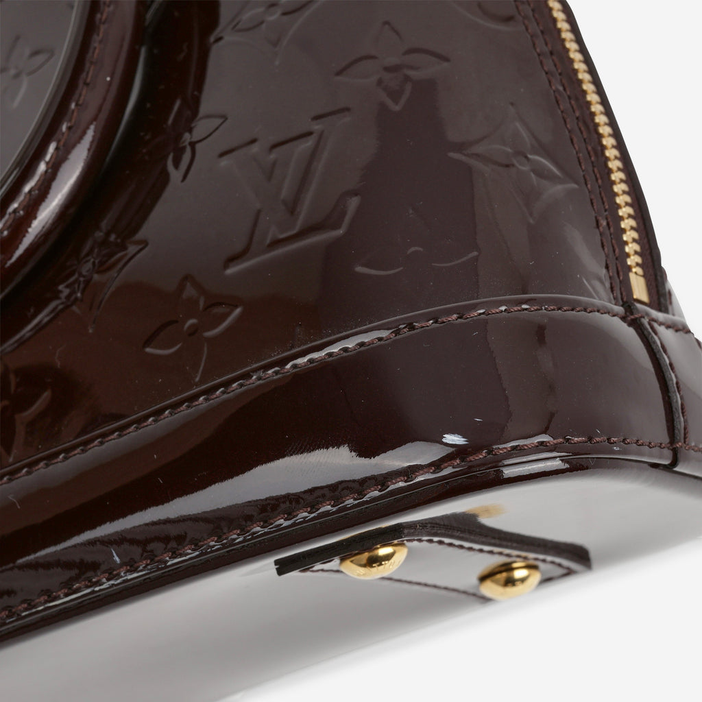 Louis Vuitton Alma BB - Amarante Vernis | Gold Hardware