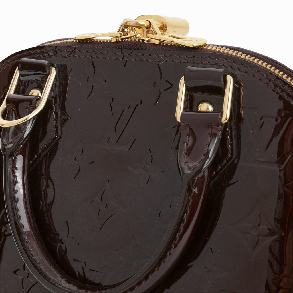 Louis Vuitton Alma BB - Amarante Vernis | Gold Hardware