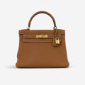 Hermès Kelly 28 - Gold Togo | Gold Hardware