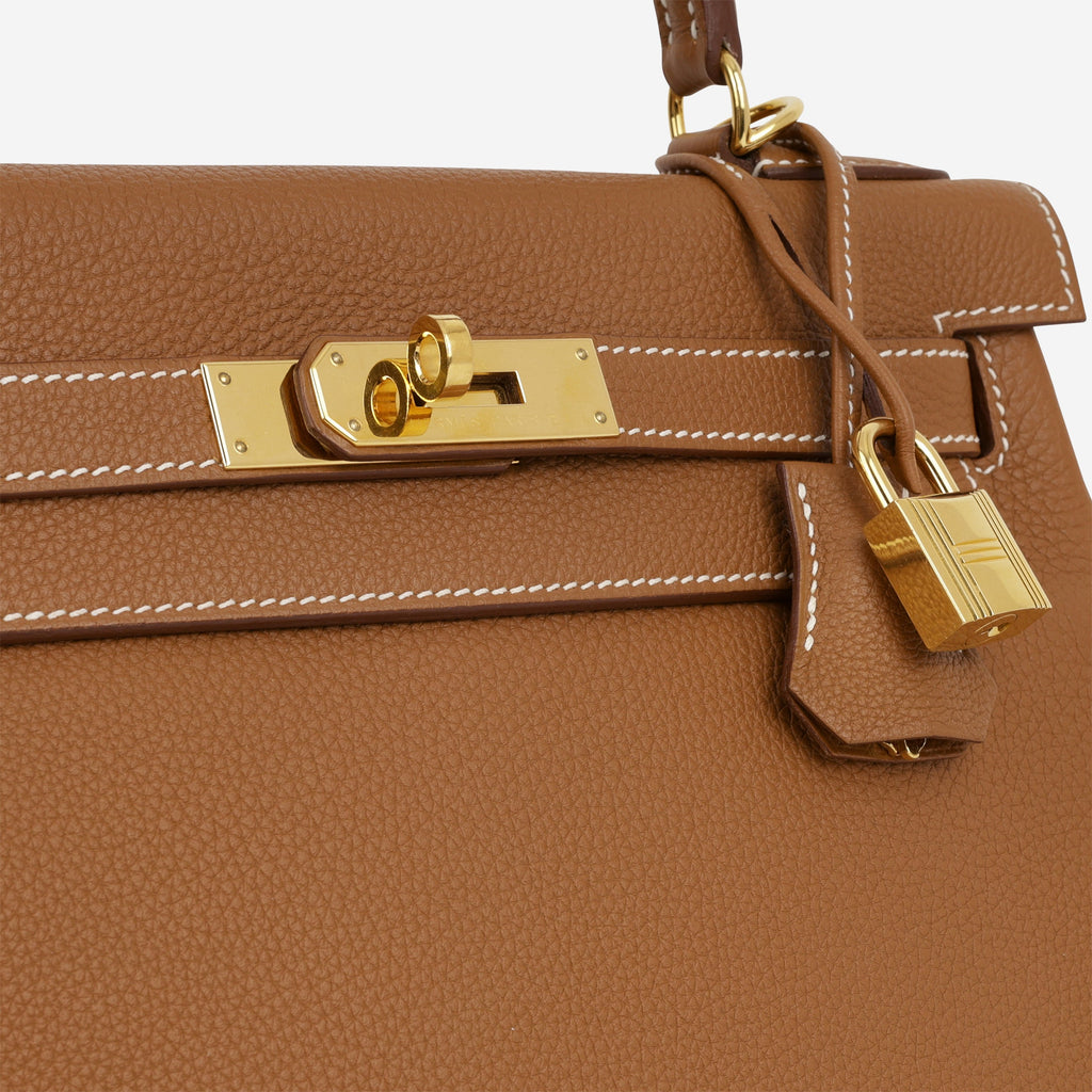 Hermès Kelly 28 - Gold Togo | Gold Hardware