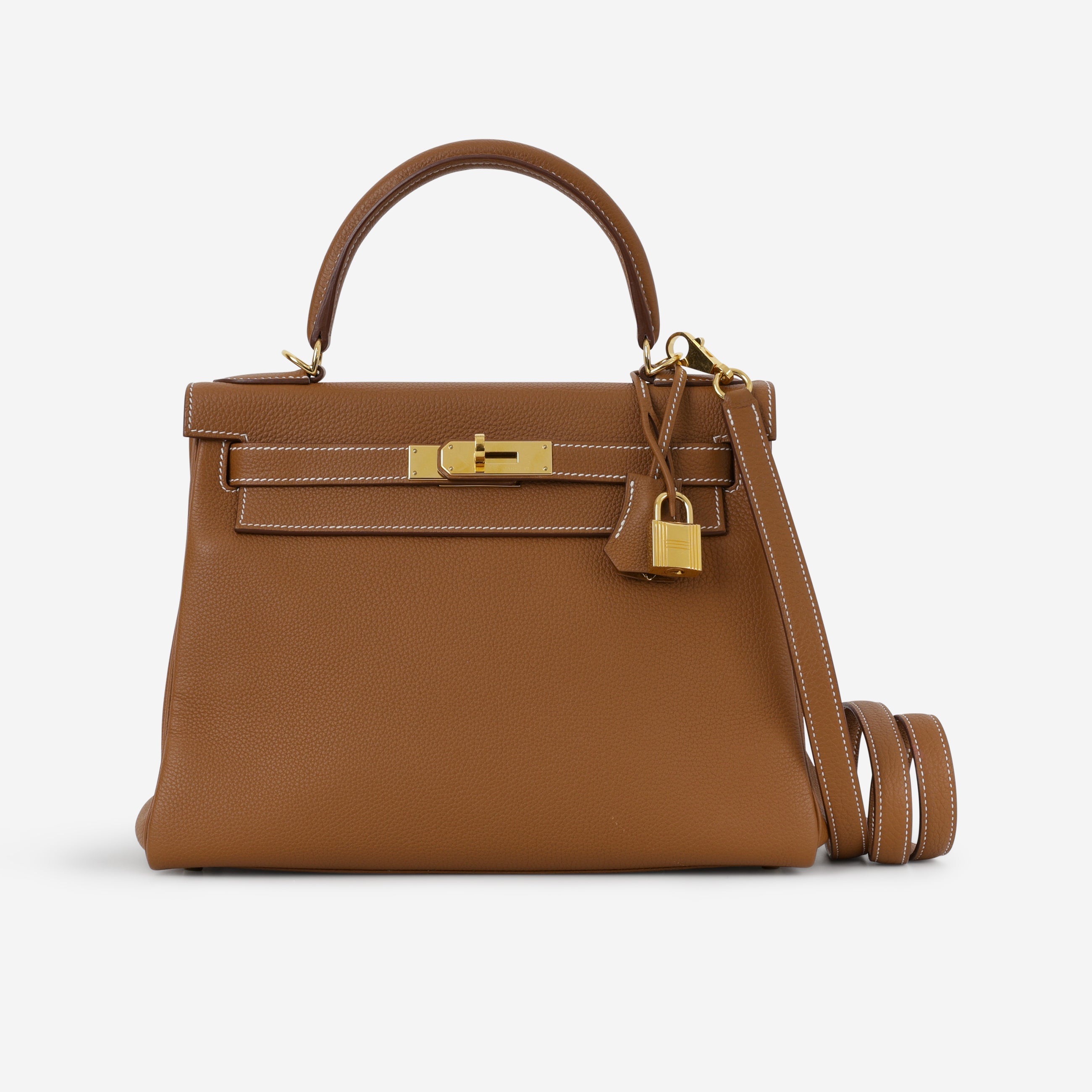 Hermès Kelly 28 - Gold Togo | Gold Hardware
