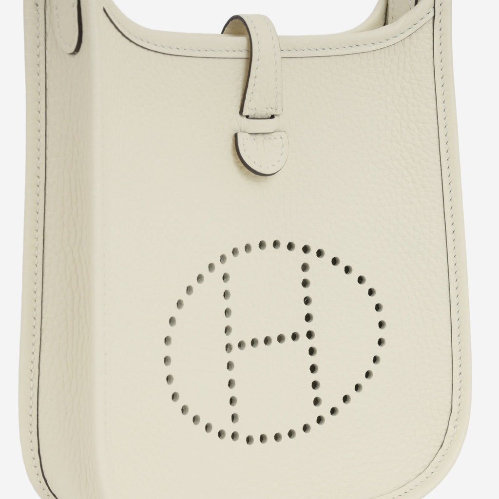 Hermès Mini Evelyne 16  - Nata Clemence | Palladium Hardware