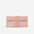 Hermès Jige Clutch 29 - Rose Sakura Swift