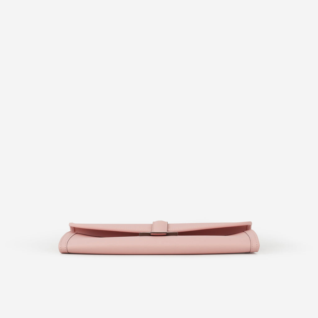 Hermès Jige Clutch 29 - Rose Sakura Swift