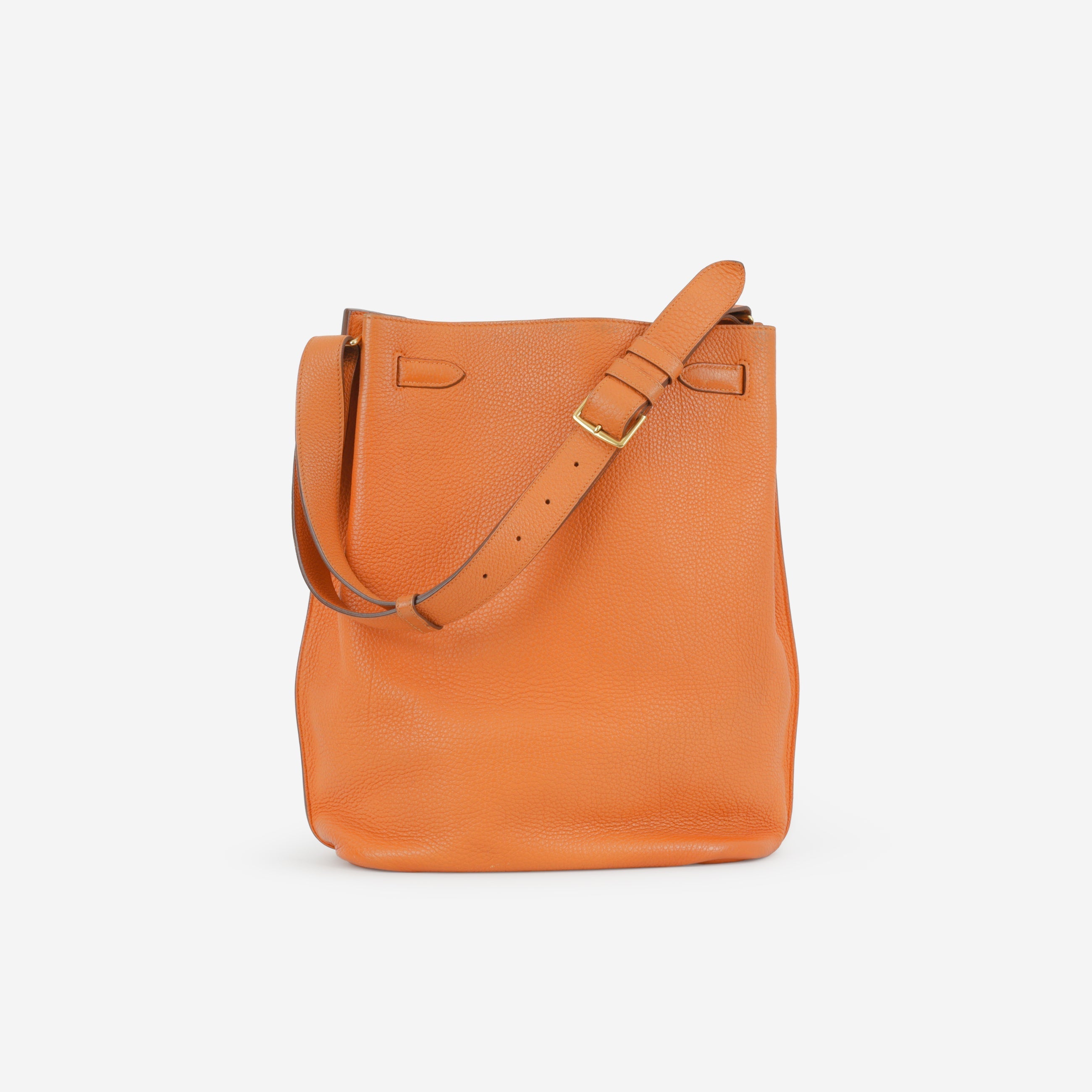 Hermès So Kelly 26 - Orange Togo | Palladium Hardware