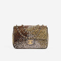 Chanel 2025 Mini Flap Evening Bag - Multi Strass | Gold Hardware