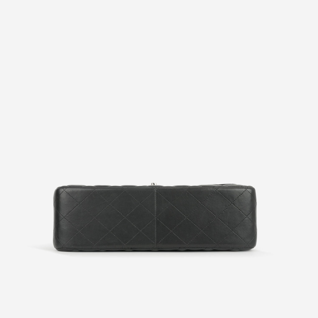 Chanel Classic Flap Bag - Jumbo Classic Flap | Silver Hardware