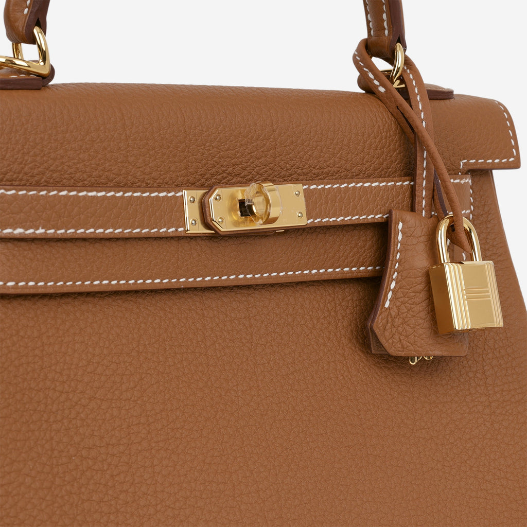 Hermès Kelly 25 - Gold Togo | Gold Hardware