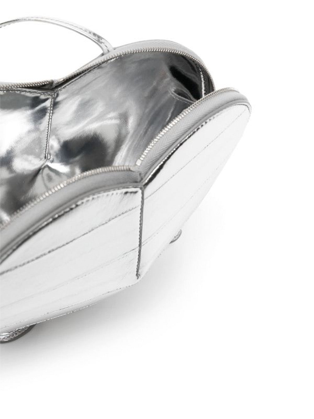Metallic Le Cœur Shoulder Bag