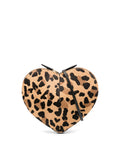 Leopard Haircalf Le Cœur Shoulder Bag