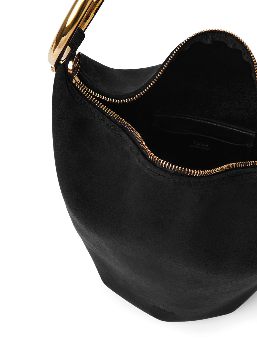 Suede Small Bracelet Handbag