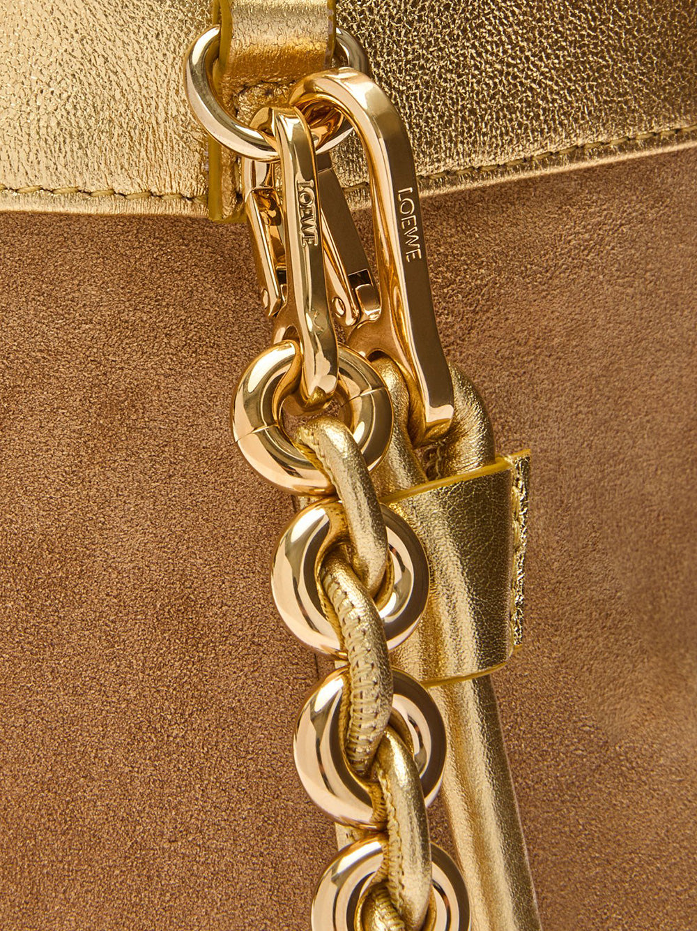 Metallic Medium Flamenco Purse