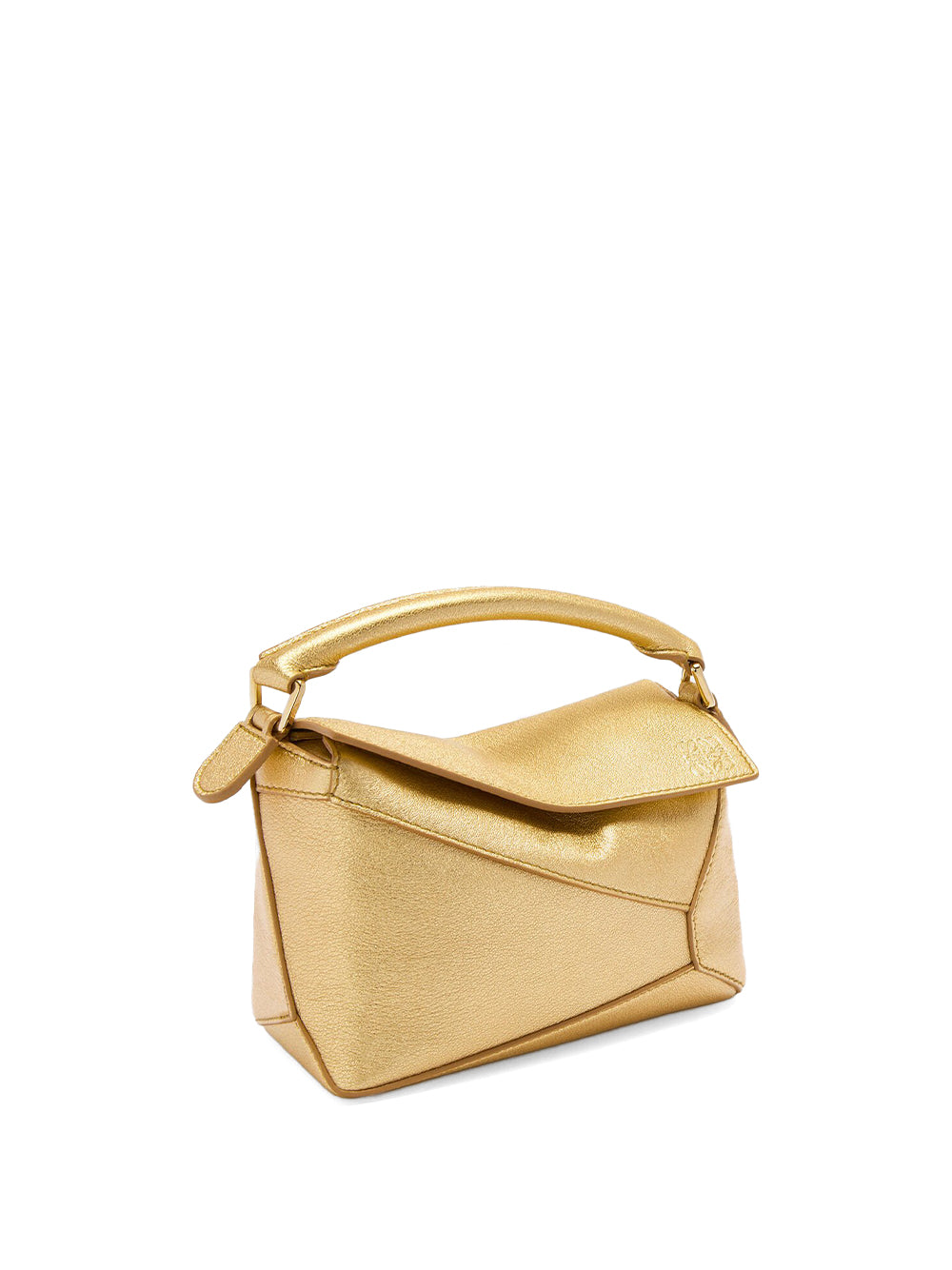 Metallic Mini Puzzle Edge Bag