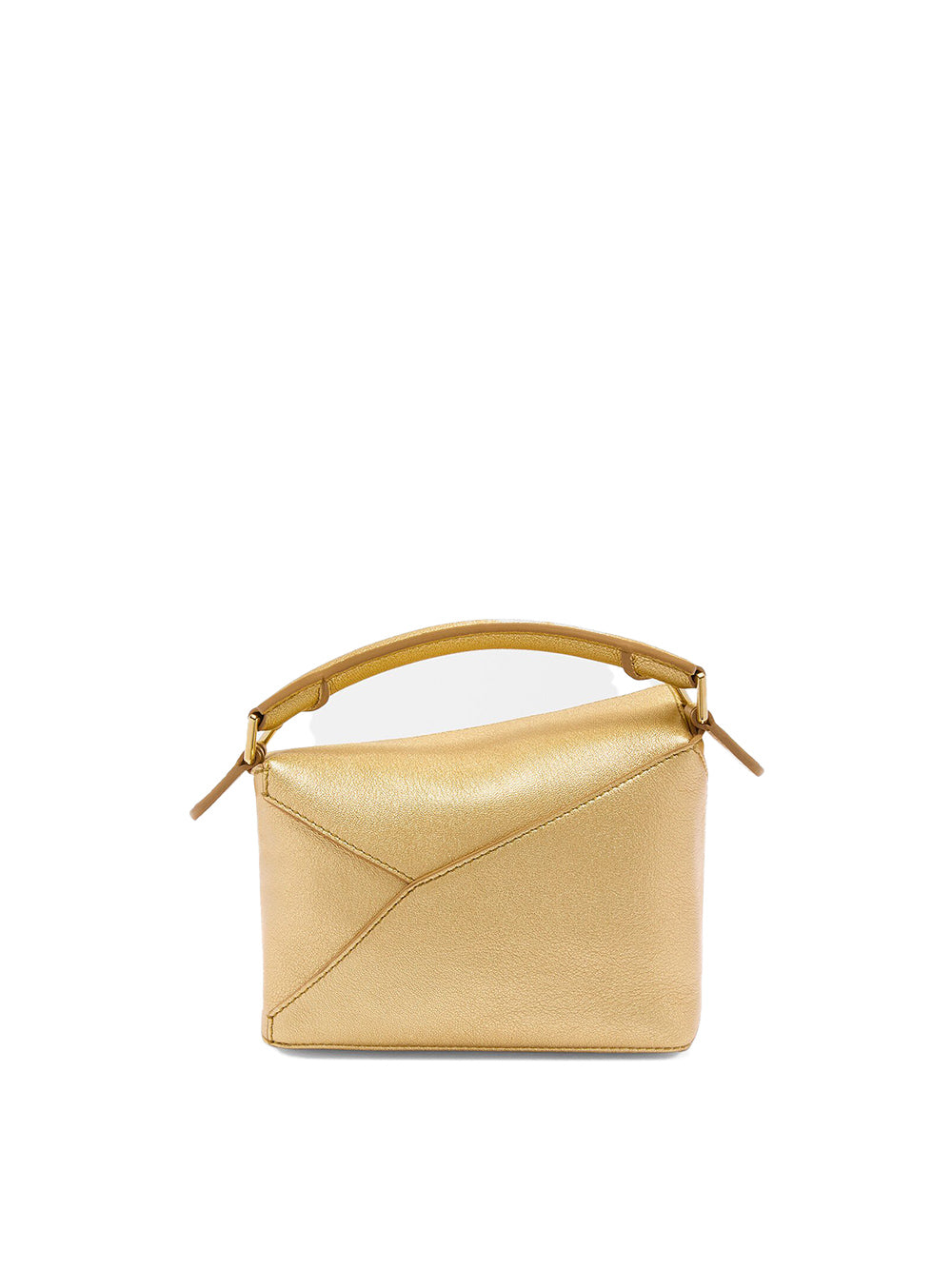 Metallic Mini Puzzle Edge Bag