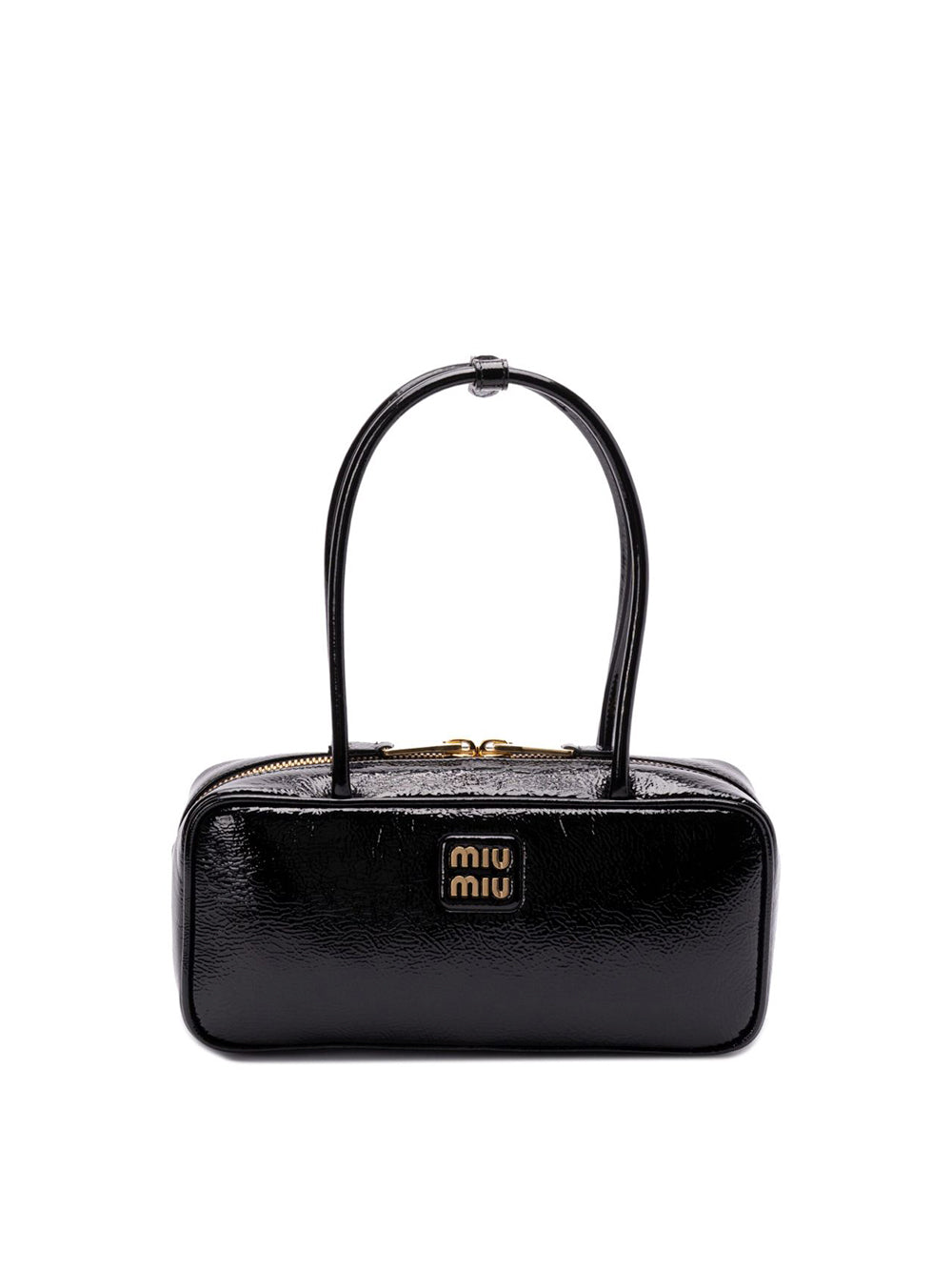 Beau Naplak Patent Leather Bag