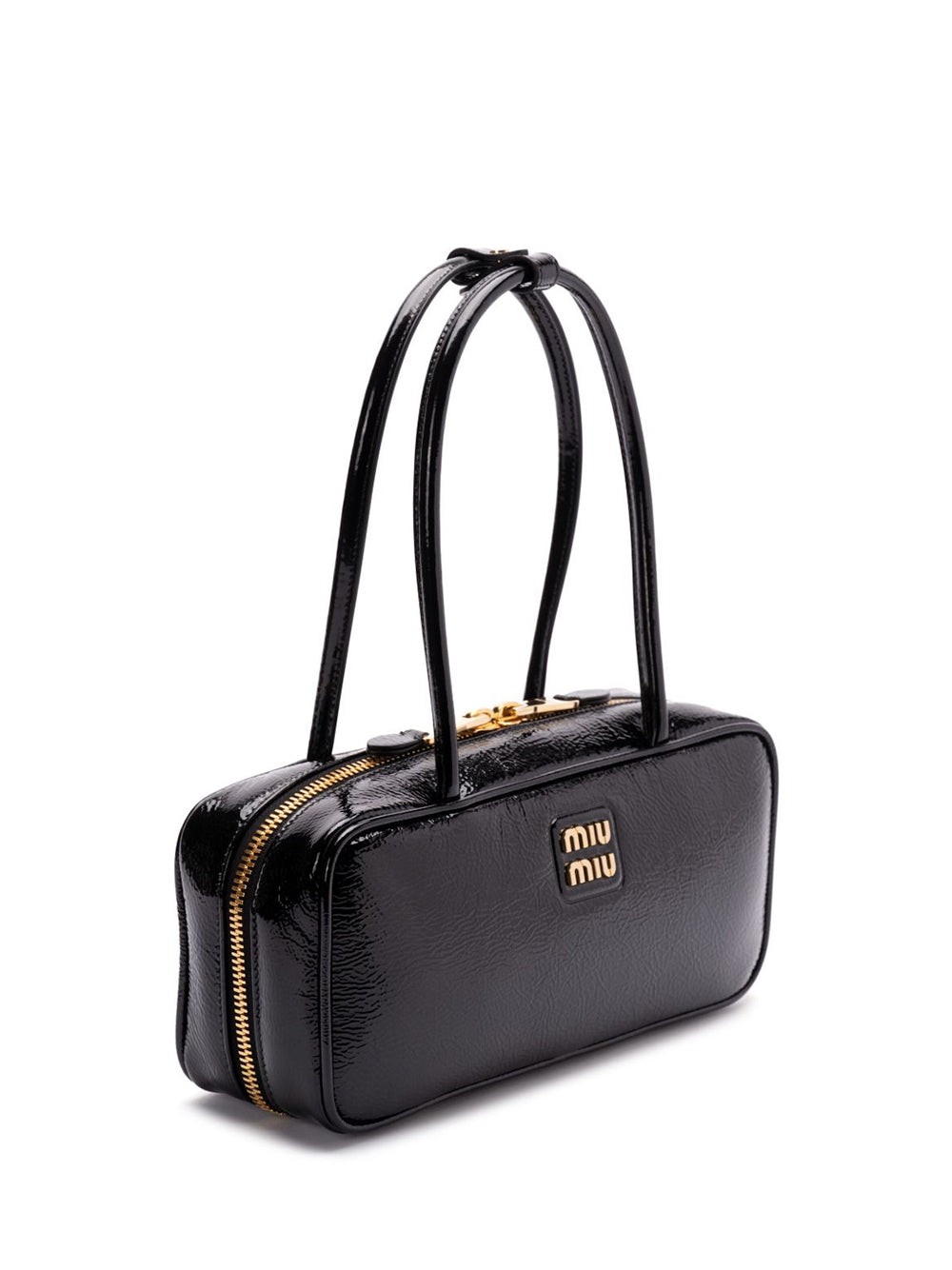 Beau Naplak Patent Leather Bag