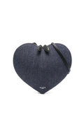 Denim Le Cœur Shoulder Bag