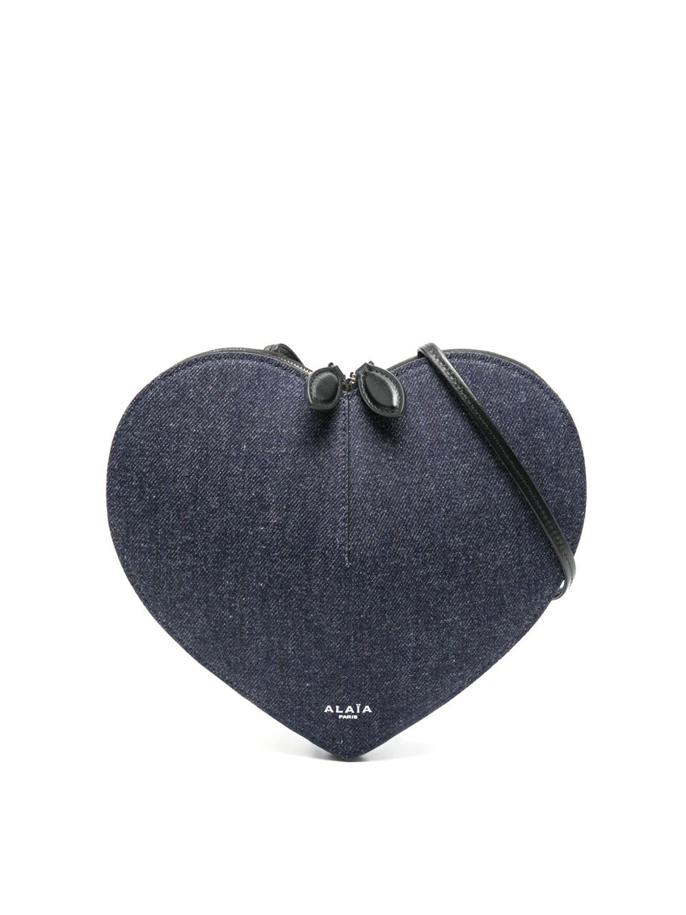 Denim Le Cœur Shoulder Bag