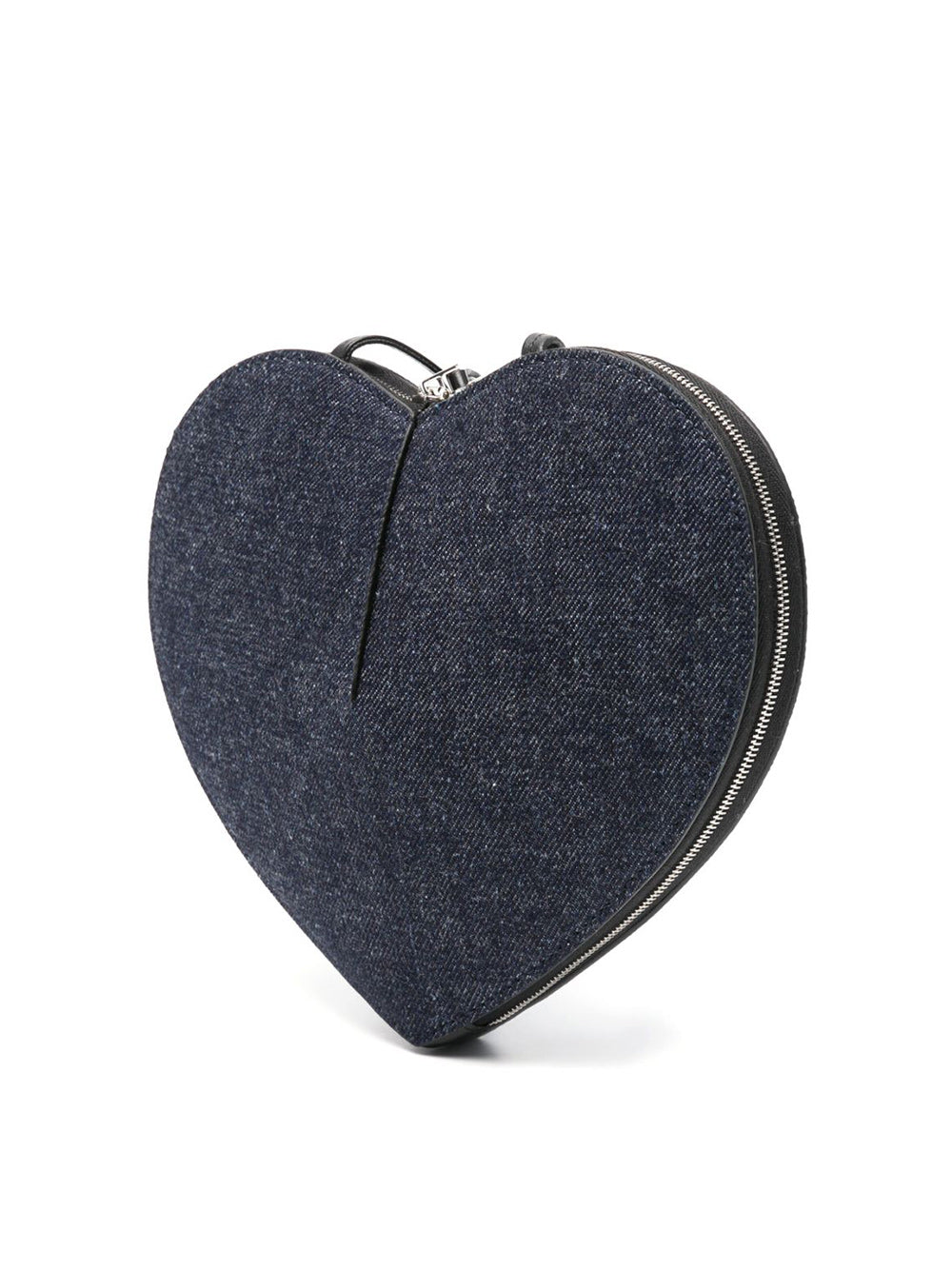 Denim Le Cœur Shoulder Bag