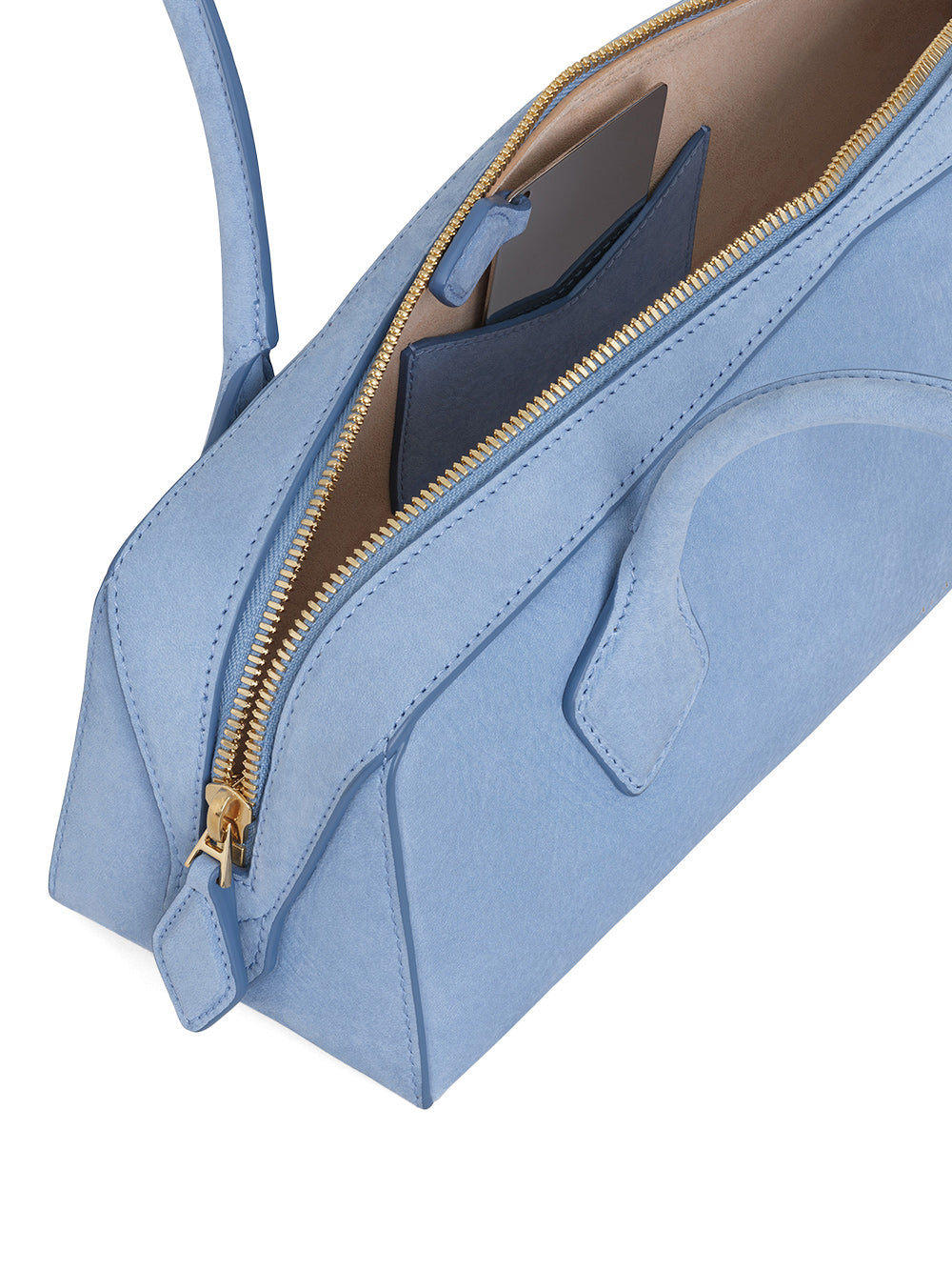 Medium Nubuck Le Teckel Bag