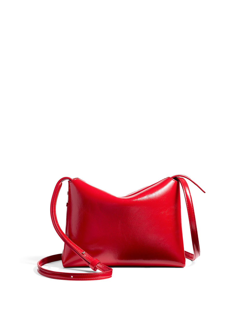 Patent Lina Crossbody Bag