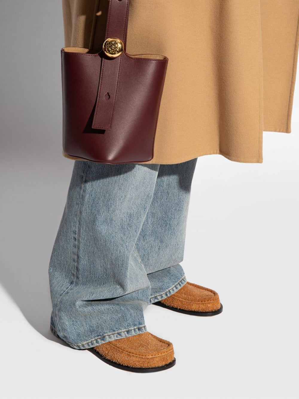 Mini Pebble Bucket Bag