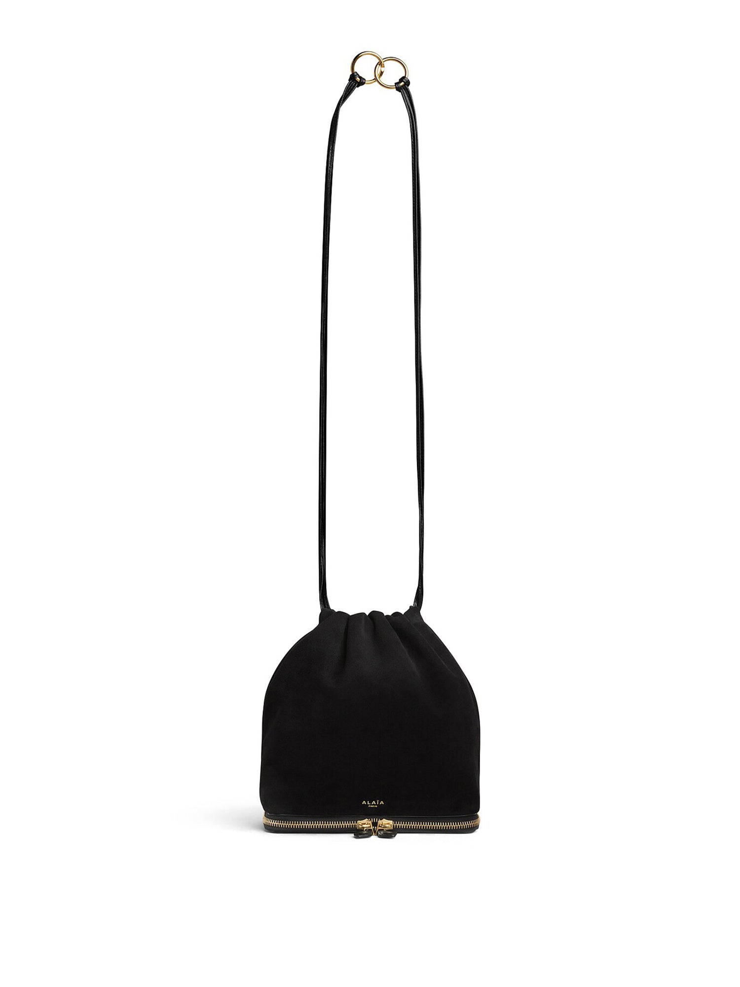 Suede Le Pochon Bag