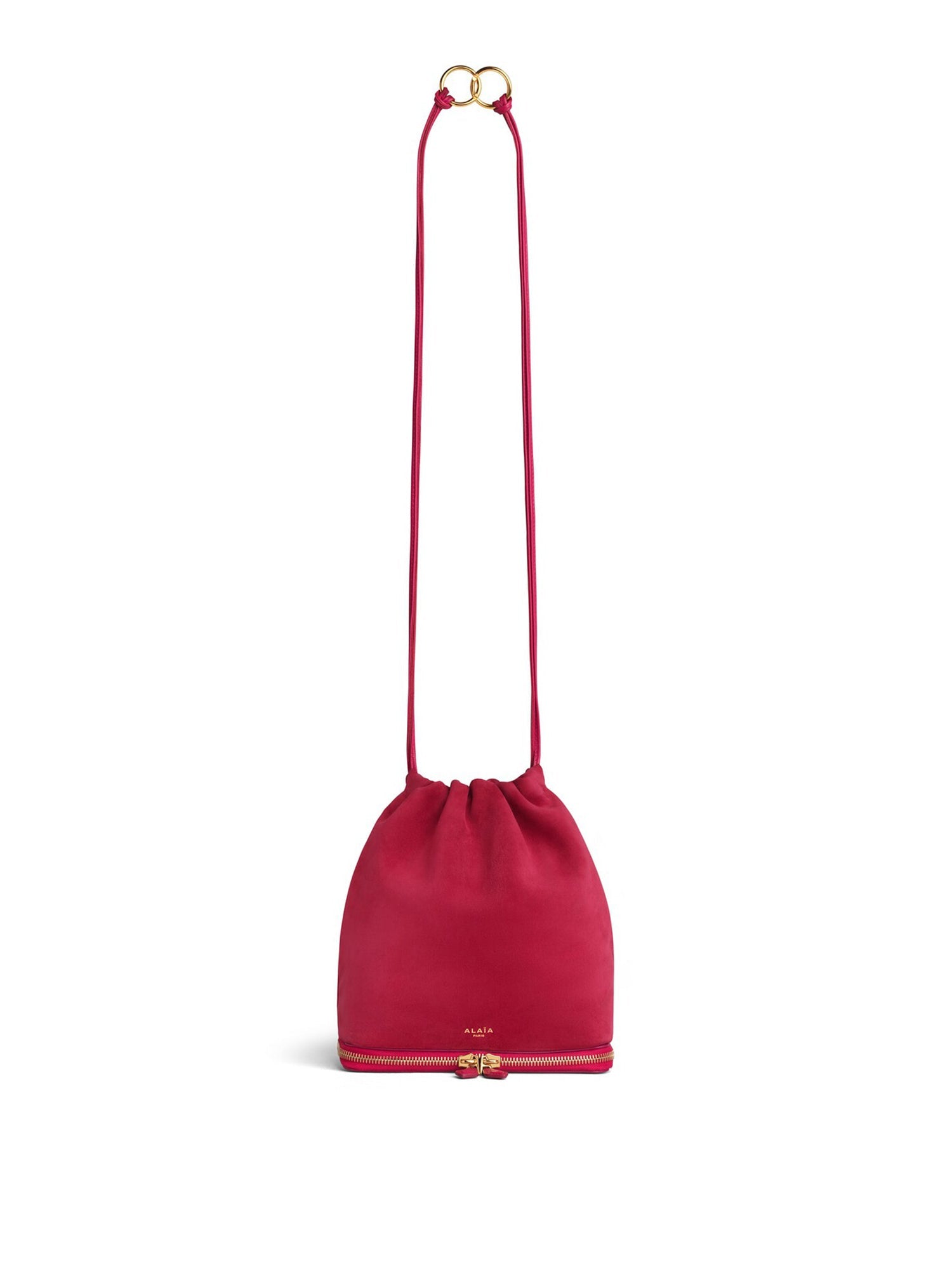 Suede Le Pochon Bag