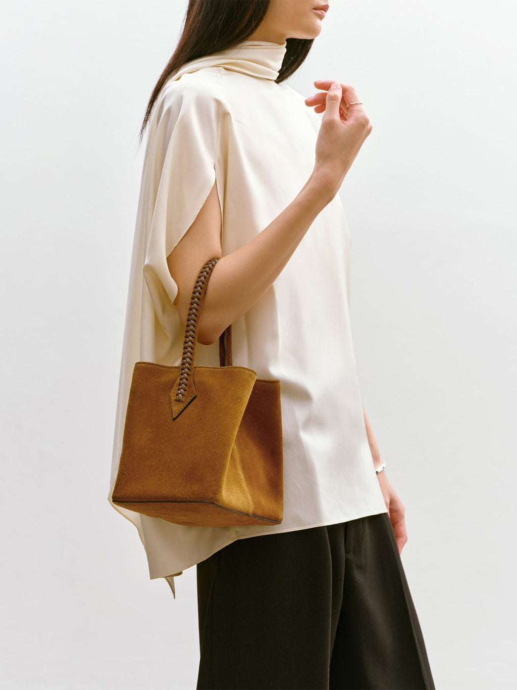 Mini Suede Vérité Bag