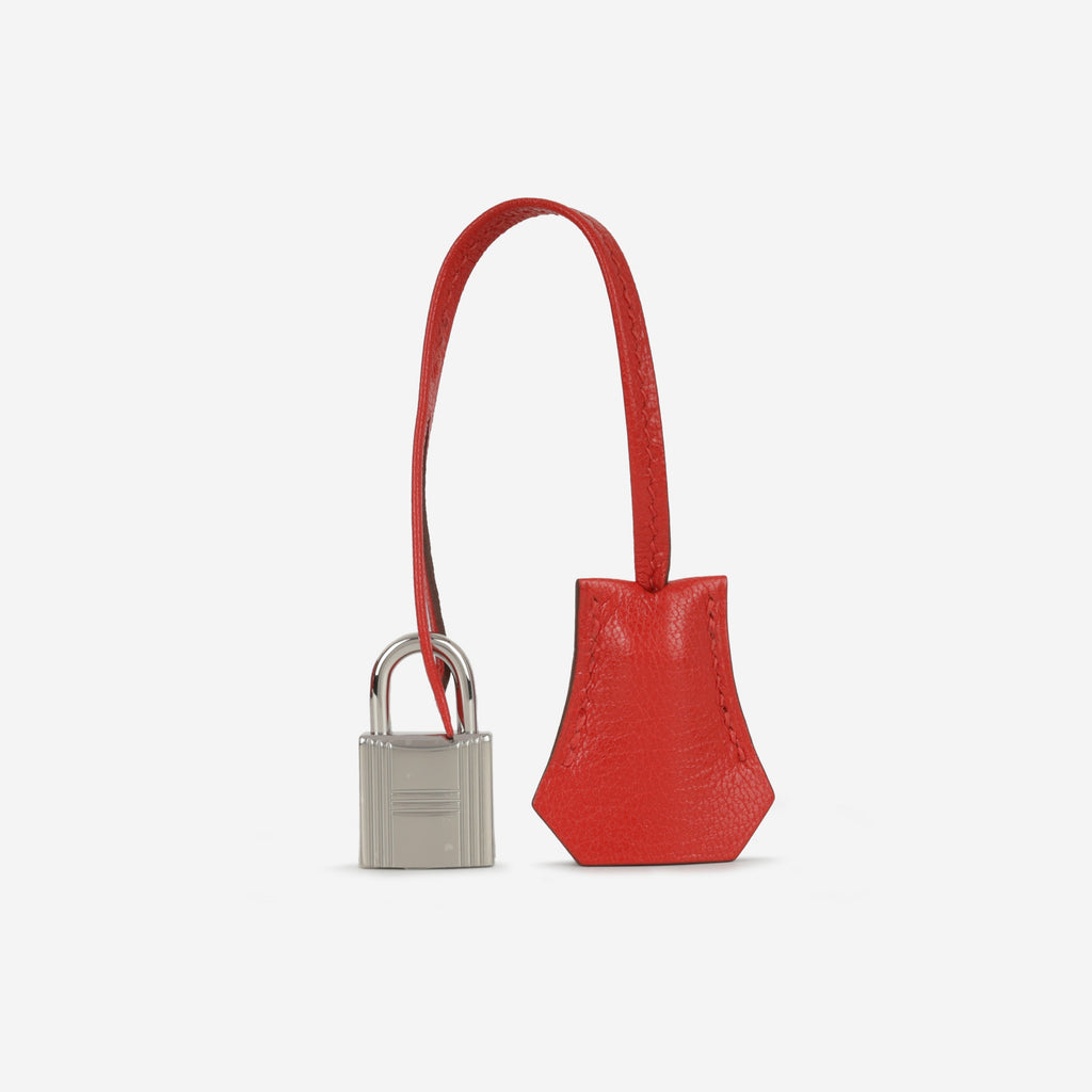 Hermès Kelly 25 - Rouge De Coeur Chevre Chamkila | Palladium Hardware