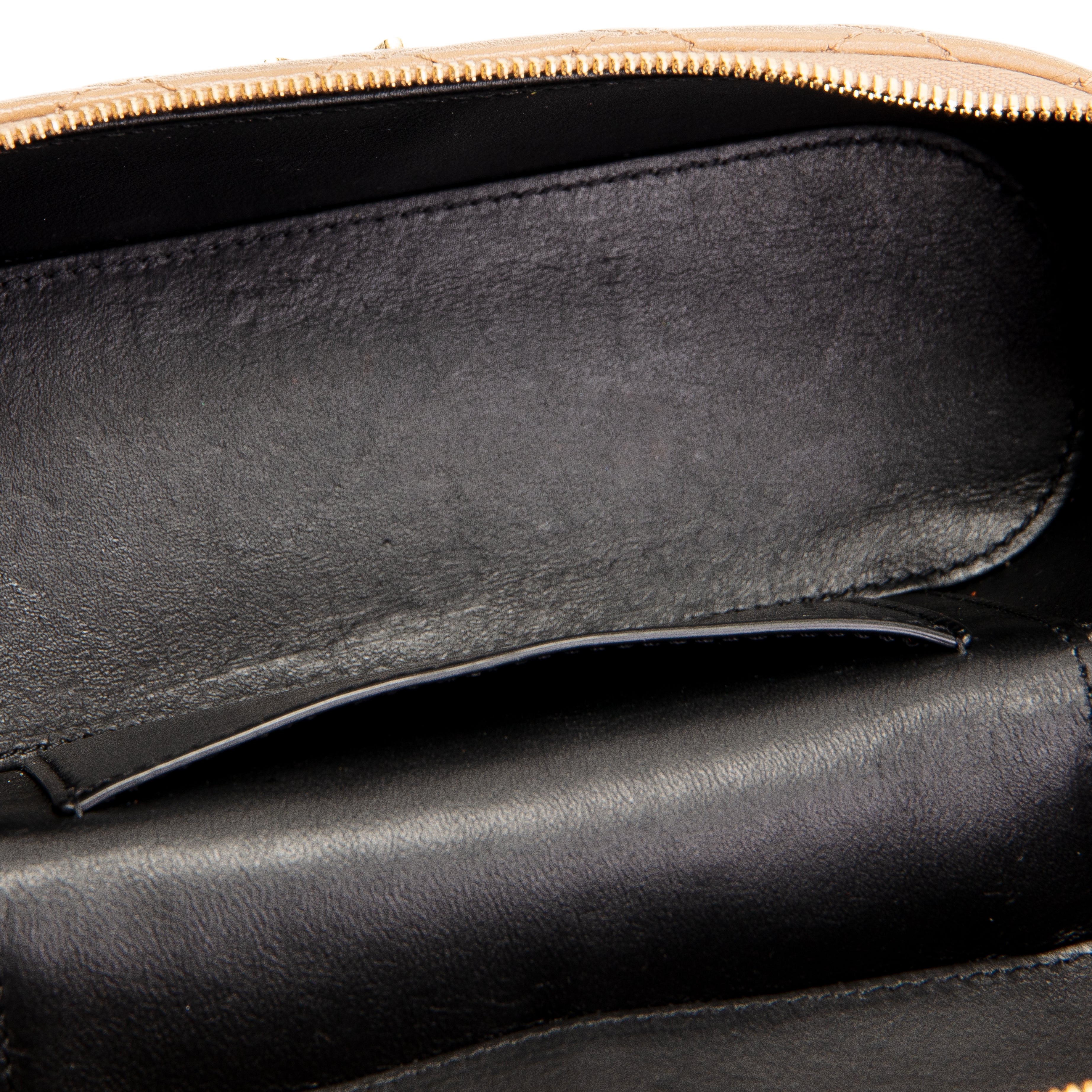 SAINT LAURENT Mini Gaby Vanity - Beige