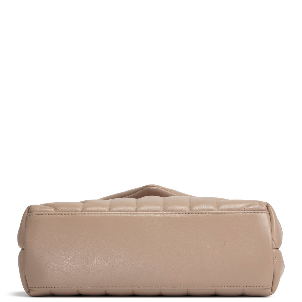 SAINT LAURENT Small Lou Lou Shoulder Bag - Nude
