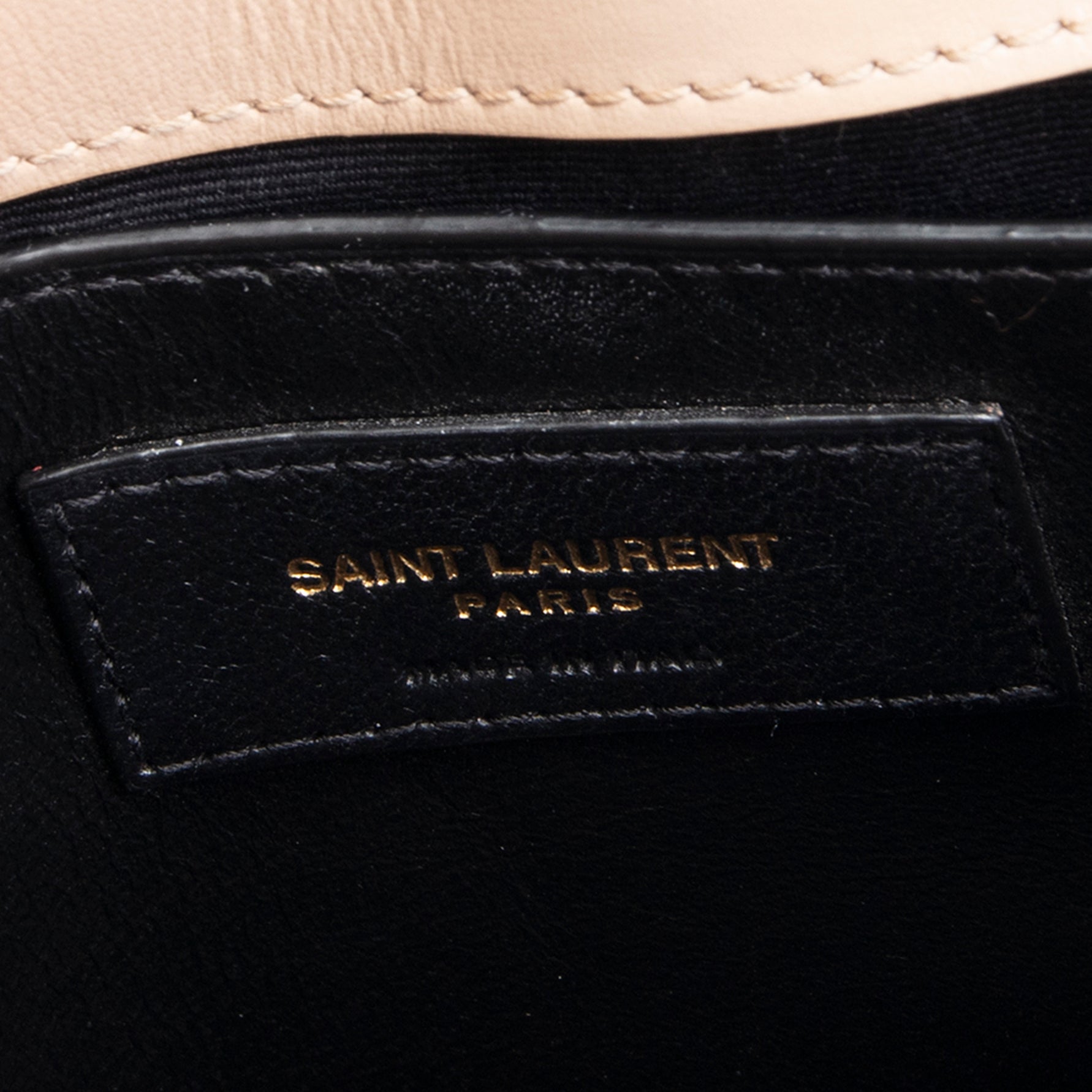 SAINT LAURENT Small Lou Lou Shoulder Bag - Nude