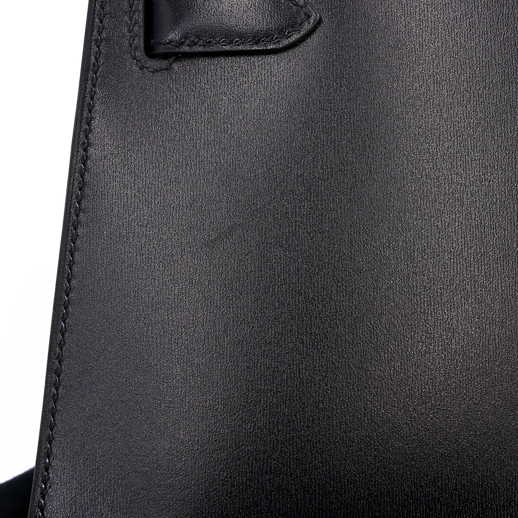 HERMÈS Kelly Elan Noir (89) Box-calf Palladium hardware K (2025)