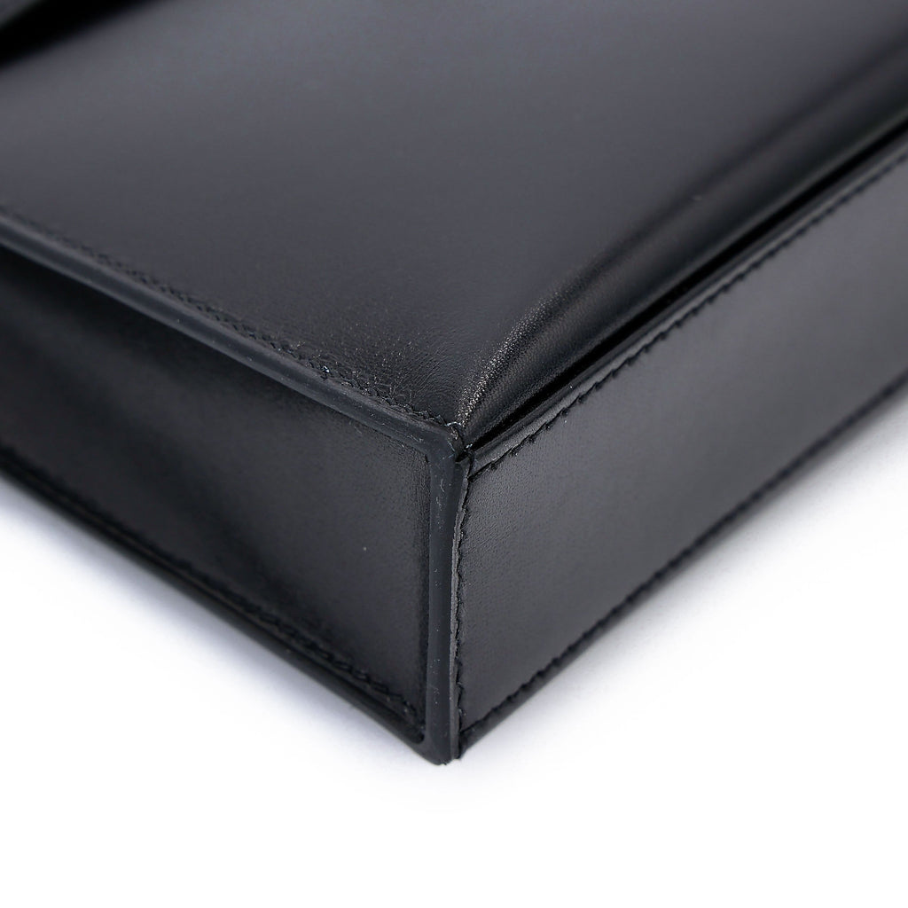 HERMÈS Kelly Elan Noir (89) Box-calf Palladium hardware K (2025)