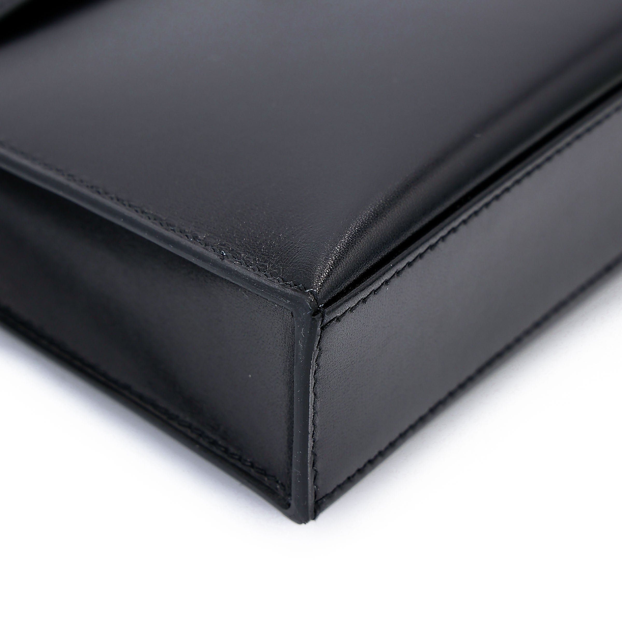 HERMÈS Kelly Elan Noir (89) Box-calf Palladium hardware K (2025)