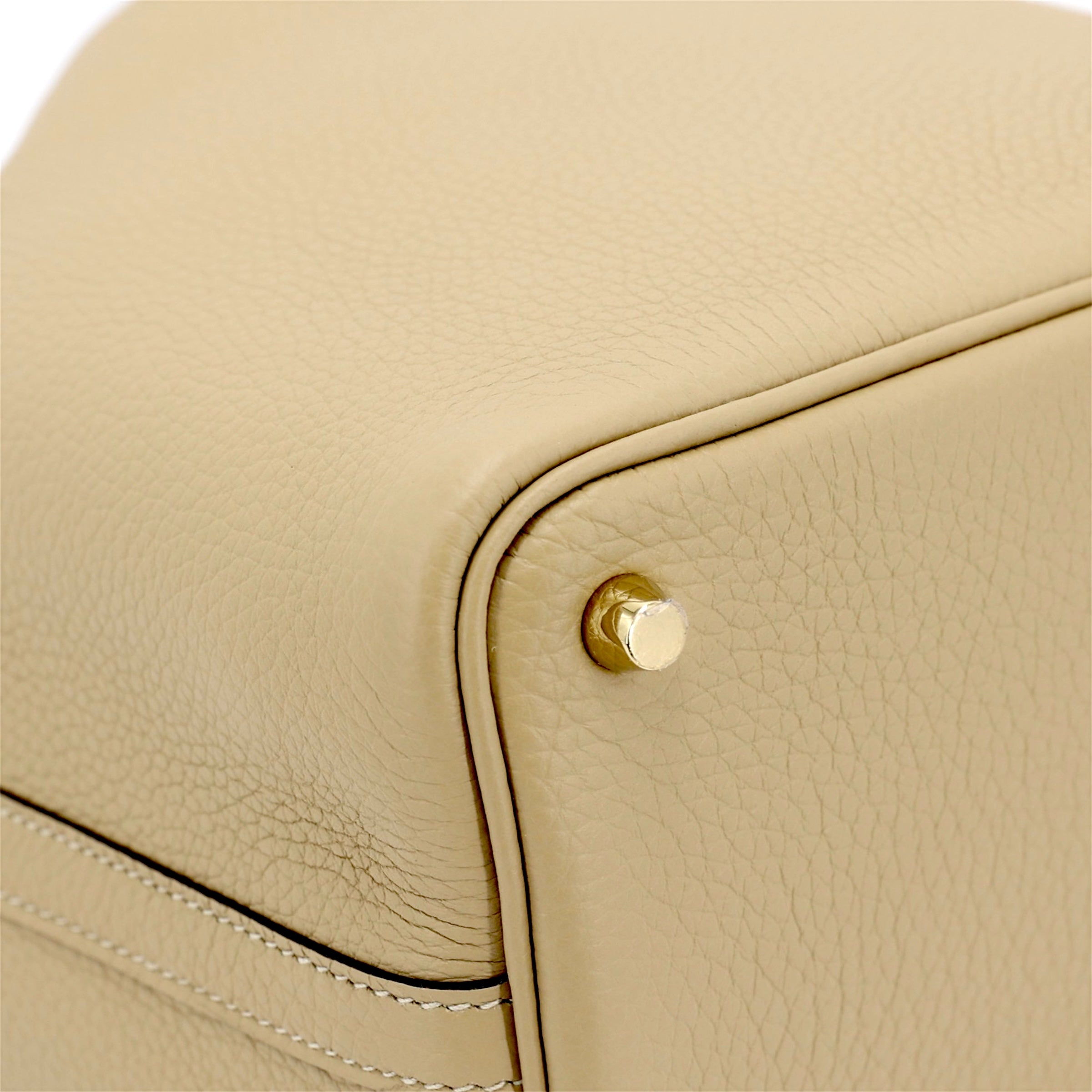 HERMÈS Picotin Lock PM Trench (S2) Clemence Gold hardware K (2025)